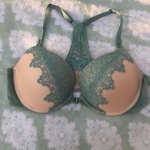 VS Dream Angel Push Up Nude Sage Lace 38C
